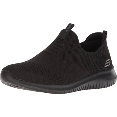 Afbeelding van Skechers Ultra Flex First Take, damessneakers, Zwart Bbk
