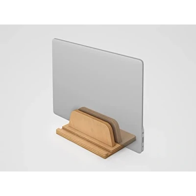 Afbeelding van Verticale laptopstandaard Made in EU (natuurlijk)