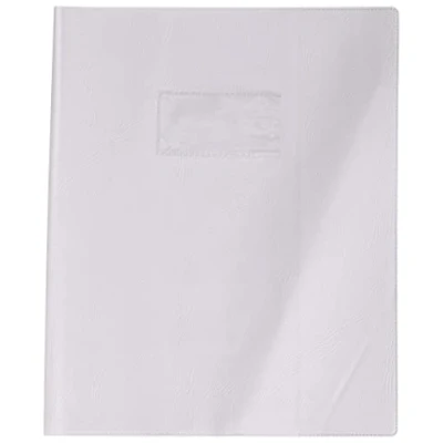 Afbeelding van Clairefontaine 72114 C 17 x 22 cm schrift displaybeschermfolie met label houder wit