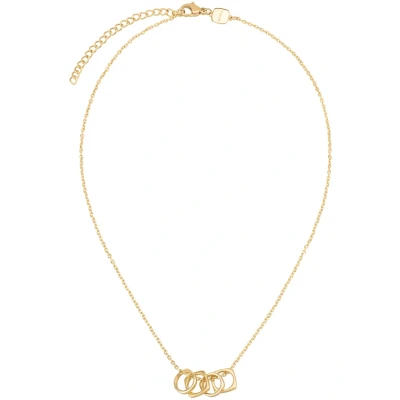 Afbeelding van Breil NEW Tetra Ketting goldcoloured, Dames, Maat: One Size, Gold coloured