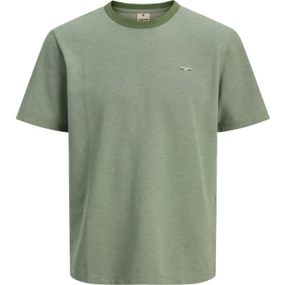 Afbeelding van Jack &amp; Jones Premium Rundhals Tshirt basic, Heren, Maat: Medium, Dark ivy