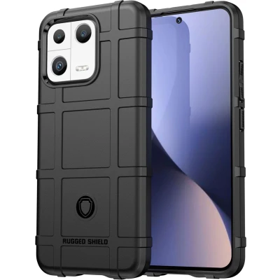 Afbeelding van iMoshion Hoesje Geschikt voor Xiaomi 13 Siliconen Thunder Backcover Zwart