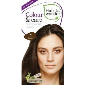 Afbeelding van Hairwonder Colour &amp; Care Medium Brown 4 100 Ml