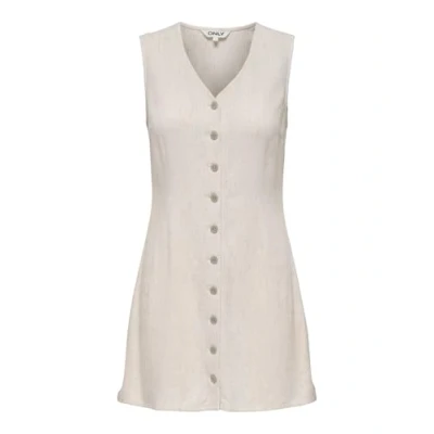 Afbeelding van ONLY Onlsiesta Blend Short Dress Jurk, Dames, Maat: XS, Moonbeam