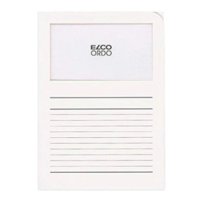 Afbeelding van Elco Ordo Classico 220 x 310 mm venstermappen Wit