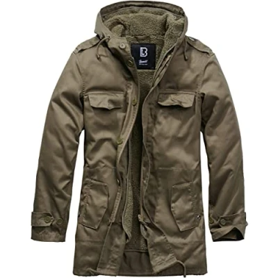 Afbeelding van Brandit Bw Parka Forest 9633 voor heren, Olijf