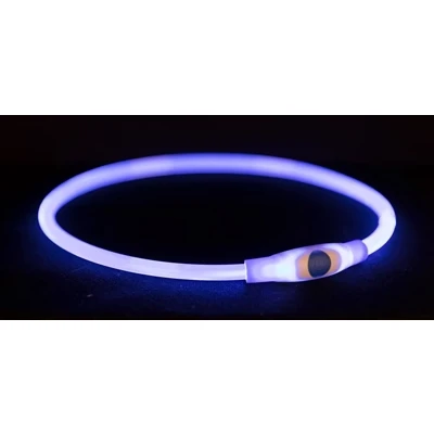 Afbeelding van Trixie Halsband Usb Flash Light Lichtgevend Oplaadbaar Blauw 65X0,8 CM (399176)