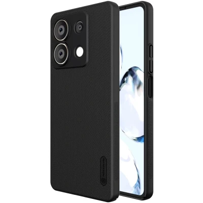 Afbeelding van Nillkin Super Frosted Shield Xiaomi Redmi Note 13 5G Hoesje Zwart