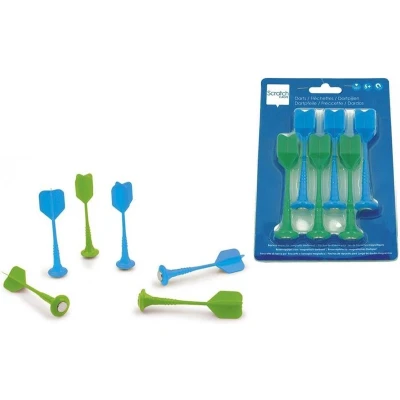 Afbeelding van Magnetische Darts Set Blauw Geel
