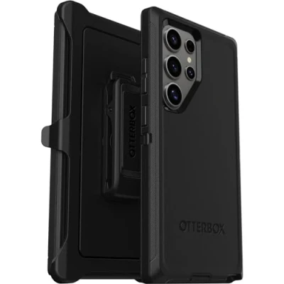 Afbeelding van Otterbox Defender Kunststof Back Cover Zwart Samsung Galaxy S24 Ultra