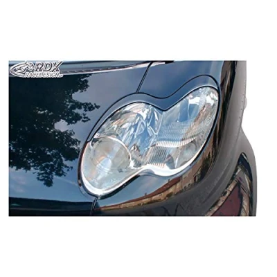 Afbeelding van RDX Racedesign Koplampspoilers Smart C450 Facelift 2003 2007 (ABS)