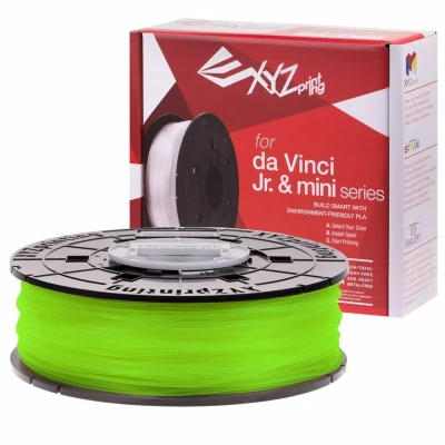 Afbeelding van XYZprinting RFPLCXEU0AD 600gr Neon Green PLA Filament Cartridge kunststof 1.75 mm 600 g groen 1 stuk(s)