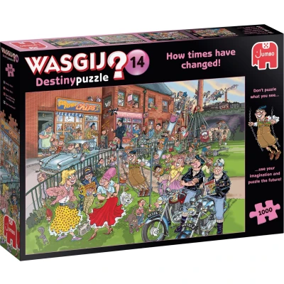 Afbeelding van Wasgij Destiny 14 Hoe de tijden zijn veranderd! 1000 stukjes puzzel