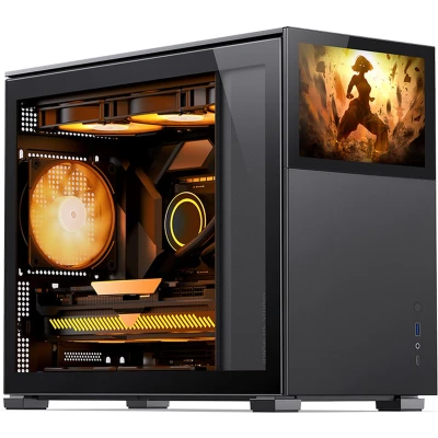 Afbeelding van Jonsbo D31 Screen Micro tower PC behuizing Zwart
