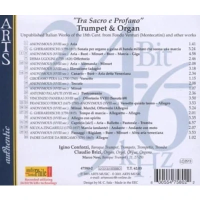 Afbeelding van Tra Sacro E Profano, Trumpet &amp; Orga