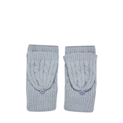 Afbeelding van Urban Classics Unisex OPEN Wanten, Maat: One Size, Heathergrey