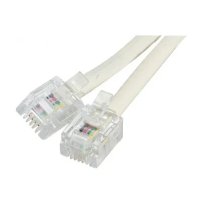 Afbeelding van Hypertec ProConnectLite Telefoonkabel RJ 11 (M) naar 15 m ivoor