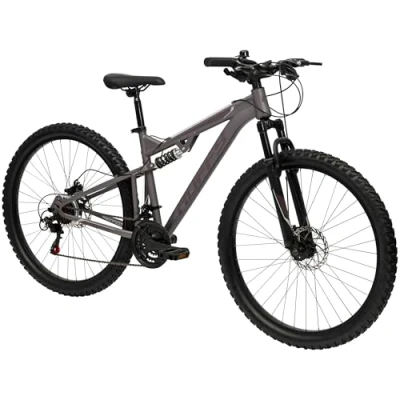 Afbeelding van Huffy Marker Volledig geveerde mountainbike 21 versnellingen Shimano 27.5 inch medium Grijs