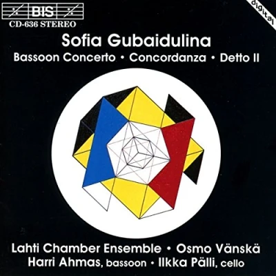 Afbeelding van Ahmas &amp; Palli Lahti Chamber Ensemble Concerto For Bassoon And Low String (CD)