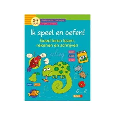 Afbeelding van Ik speel en oefen! Eerste stappen naar tellen schrijven (5 7j.)