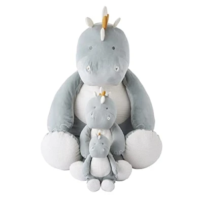 Afbeelding van Noukie&#039;s knuffeldier voor kinderen Medium Stegi pluche Biologisch katoenen kindvriendelijke maat (40 cm)
