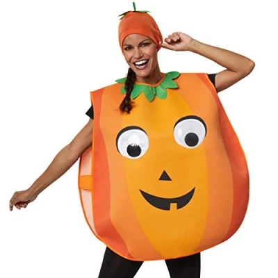 Afbeelding van Kostuum Cartoon Pompoen onesize verkleedkleding