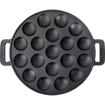 Afbeelding van The Windmill Cast Iron Poffertjespan 19 stuks