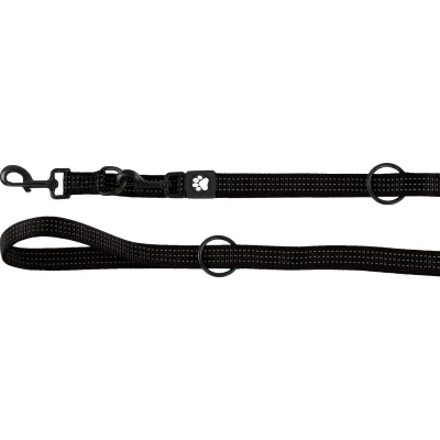 Afbeelding van Flamingo Zorba Trainingslijn Honden Zwart 250cm 25mm 1st 133975