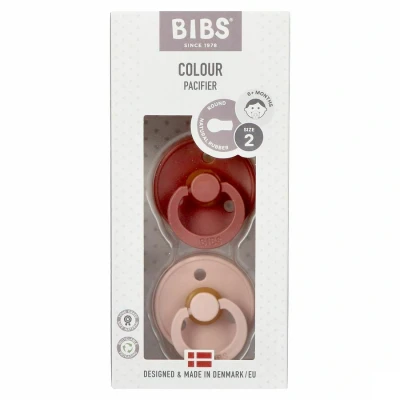 Image de Bibs 2 Sucette Duo Woodchuck Blush