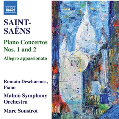 Afbeelding van Romain Descharmes, Malmö Symphony Orchestra, Marc Soustrot Saint Saëns: Piano Concertos Nos. 1 And 2 Allegro Appassionato (CD)