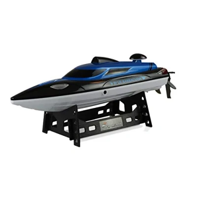 Afbeelding van Amewi Blue Barracuda V3 RC boot voor beginners RTR 355 mm
