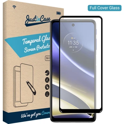 Afbeelding van Just in Case Gehard Glas Edge to Screenprotector Motorola Moto G51