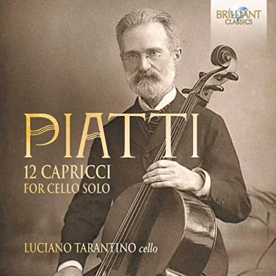 Afbeelding van Luciano Tarantino Piatti: 12 Capricci For Cello Solo (CD)