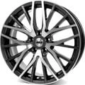 Afbeelding van AEZ 5 gat 20duim 112mm lichtmetalen Velg Panama dark gun metal poliert APA0L8FP40E