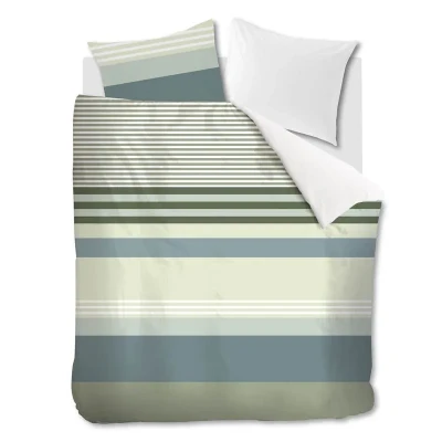 Afbeelding van Snoozing Fabio Dekbedovertrek Extra breed 260x200/220 cm Green