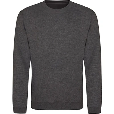 Afbeelding van Just Hoods AWDis Sweat JH030 Charcoal (Heather)