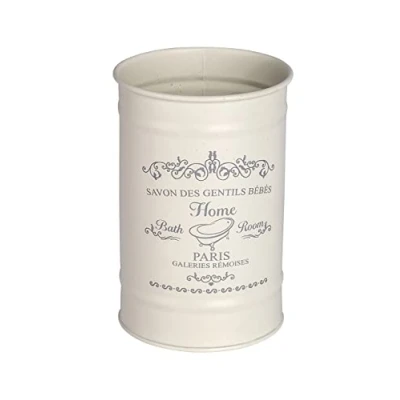 Afbeelding van Beker Wenko Home Staal Creme 7.5x1.5cm