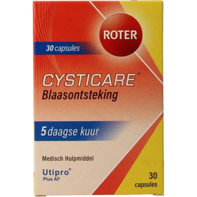 Afbeelding van Roter Cysticare Capsules 30CP