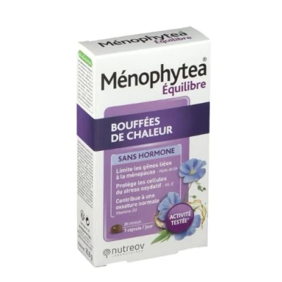 Afbeelding van Nutreov Phythea Menophytea Opvliegers Zonder Fyto Oestrogenen 28Capsules Capsules