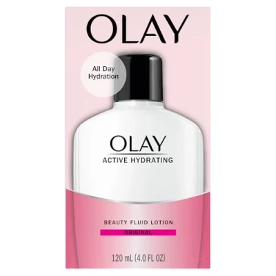 Afbeelding van Olay Active Hydrating Beauty Fluid Original vochtinbrengende crème, 2 stuks