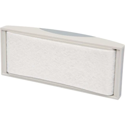Afbeelding van Maul Bordwisser Pro Magnetisch Met Vlies, 11.4x5.7cm, Refill Mogelijk Grijs Bordenwisser