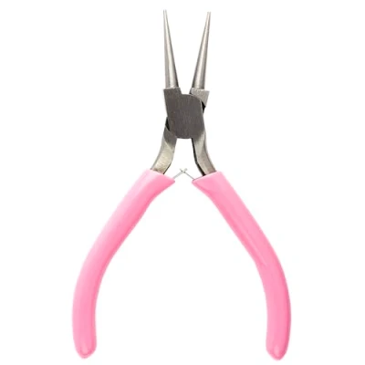 Afbeelding van Ideen mit Herz Mini chromen dubbele veer ronde Tang voor draadbewerking, sieraden maken, doe het zelf, handwerk