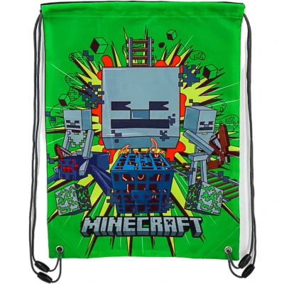 Afbeelding van MINECRAFT Zwemtas Sporttas Groen