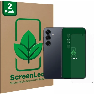 Afbeelding van ScreenLeaf Screenprotector voor Samsung Galaxy S25 (Voor+Camera) Duurzame schermbescherming Folie Beschermfolie transparant (2 Stuks)