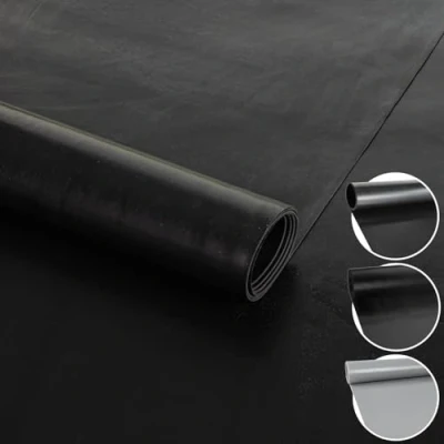 Afbeelding van Anro Rubberen mat met noppen, 100 cm, vloermat, SBR rubber, glad, 1 mm, 290 x cm