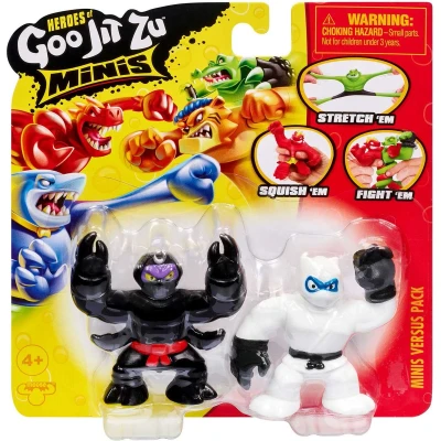 Afbeelding van goo jit zu minis versus superhelden set