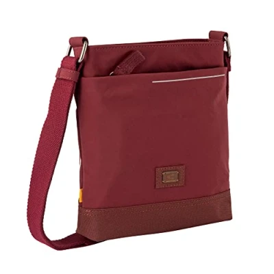 Afbeelding van camel active Schoudertas City BB Cross Bag Dark Red Donkerrood