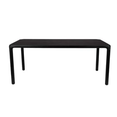 Afbeelding van Zuiver Storm eettafel 180x90 cm zwart