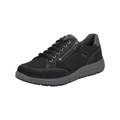 Afbeelding van Josef Seibel Giuseppe 08 lage sneakers, breedte G (normaal), uitneembare binnenzool, Zwarte jumpsuit