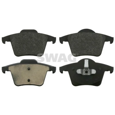 Afbeelding van SWAG 55 91 6508 Remblokkenset Achteras Excl. slijtage waarschuwingscontact Met plunjerclip VOLVO: XC90 I